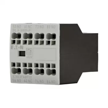 Eaton DILA-XHI31-PI Auxiliary Contact Block, 3NO+1NC, Front Mounting, Screw Terminals, for DILM7-DILM38 Contactors and DILA Relays 199318