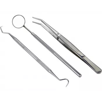 Donau Elektronik RM03 3-Piece Inspection Mirror Set with Telescopic and Flexible Mirrors