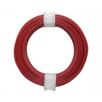Donau Elektronik 118-0 Cable 1 x 0.14 mm² Red 10 m