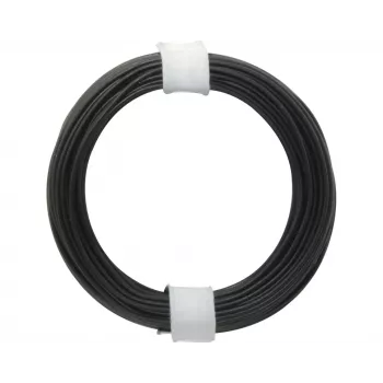 Donau Elektronik 118-1 Stranded Wire 1 x 0.14 mm² Black 10 m
