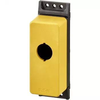EATON M22-FIY1 Surface-Mounted Enclosure, Yellow, 1 Control Point