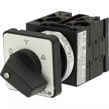 Eaton T0-4-8410/E 3-Pole switch, black/metallic 024604
