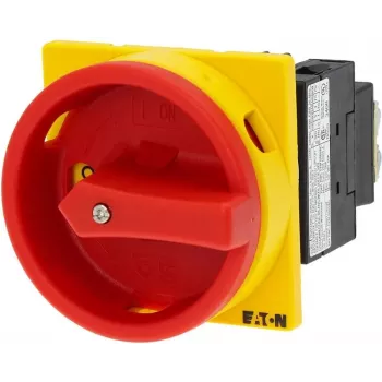 Eaton T0-2-1/EA/SVB lockable cam switch 20 A 690 V 1 x 90° yellow/red 038873