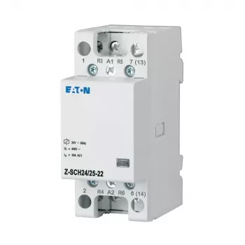 EATON Z-SCH24/25-22 Installation Contactor 24V AC 2NO+2NC 25A 248850