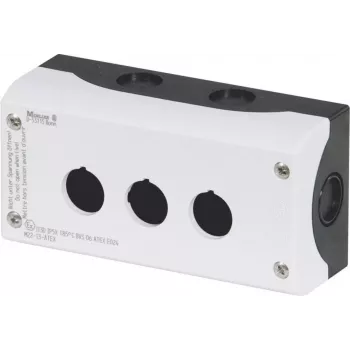 Eaton M22-I6 Empty Enclosure, 6 Positions, Base Mounting, Grey RAL 7035 216540