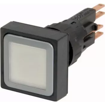 Eaton Q25LT-WS Pushbutton Switch, Black / White 086262