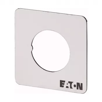 Eaton front plate FS-ALU980-T0, aluminium, 98x98 mm, 9 openings 266905