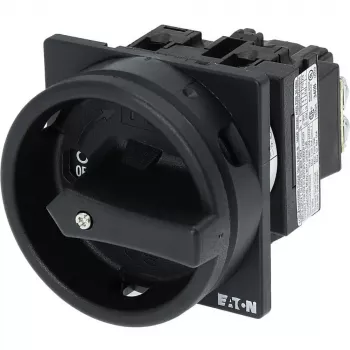 Eaton T0-1-102/EA/SVB-SW Lockable Cam Switch 20 A 1-pole 90° Black