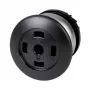 Eaton M22-DP-S-X pushbutton switch, black 216728