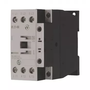 Eaton DILM32-01(RDC24) power contactor, 3-Pole, 32 A, 24-27 V DC coil, 1 NC auxiliary contact 277306