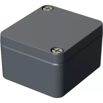 BOPLA Universal Enclosure Aluminium Silver Grey (RAL 7001) 50 x 45 x 30 A 100 1 pc (01100000.MT1)