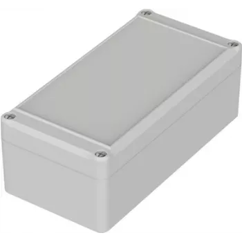 Bopla EUROMAS ET 220F Universal Enclosure, 160 x 80 x 57 mm, ABS, Light Grey 63220200