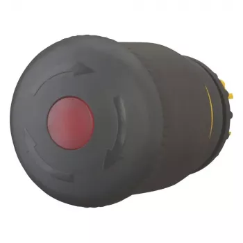 Eaton M22S-PVLT 271540 illuminated emergency stop button, twist release, black