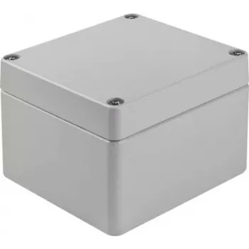 Bopla universal enclosure 122 x 120 x 81 mm aluminium silver grey (RAL 7001) A 119 01119000.H
