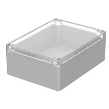 Bopla EUROMAS M 223 G Universal Enclosure 200 x 150 x 75 mm, Polycarbonate, Light Grey 02223100