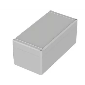 Bopla EUROMAS EM 242 F Universal Enclosure, Polycarbonate, Light Grey, 240 x 120 x 102 mm 62242200