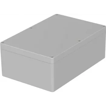 Bopla EUROMAS T 2401 Universal Enclosure 240 x 160 x 90 mm, ABS, Light Grey (03240200)