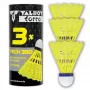 TALBOT torro Tech 350 Nylon badminton shuttlecock, medium speed, yellow/blue, 1 piece 479113