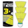 TALBOT torro Badminton shuttlecock Tech 350, slow, yellow/green, durable nylon shuttlecock for leisure and training - 1 piece (479115)