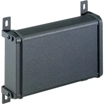 BOPLA Alubos AB-WL 2 Wall Mounting Bracket for Alubos 1040 Enclosures, Aluminium, Silver, Set of 2 84007000