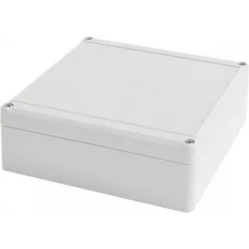 Bopla EUROMAS ET 218 F Universal Enclosure 150 x 150 x 57 mm, ABS, Light Grey 63218400