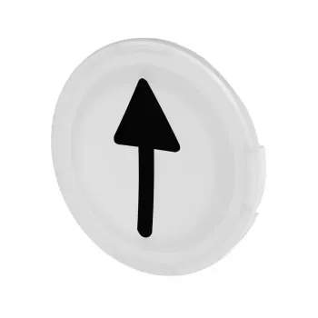 Eaton M22-XDL-W-X7 White Flat Lens for Illuminated Pushbutton, 22.5 mm, IP69K 218305