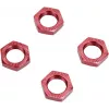 Reely 1:8 Self-locking wheel nuts red 4 pcs. (1528382)