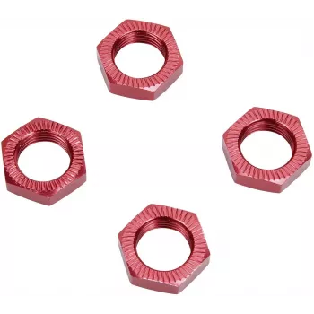 Reely 1:8 Self-locking wheel nuts red 4 pcs. (1528382)