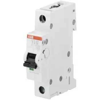 ABB S201-K8 miniature circuit breaker, 1-Pole, K characteristic, 8 A, 6 kA 2CDS251001R0407