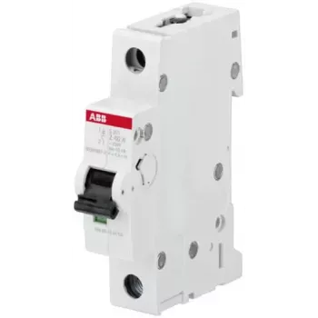 ABB S201-Z6 1-Pole 6 A Z-characteristic miniature circuit breaker, 6 kA breaking capacity 2CDS251001R0378