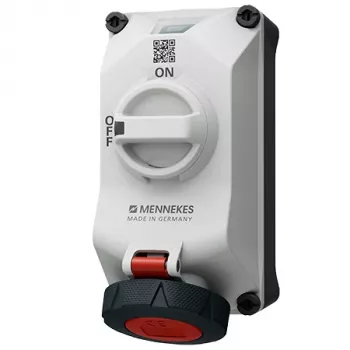 MENNEKES DUOi wall socket 5612506G 16A 5P 6h 400V IP69