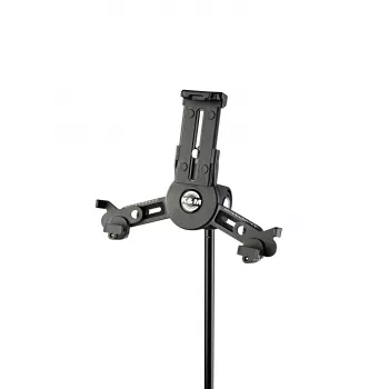 König & Meyer 19795 tablet PC holder - black, plastic, 90° rotation, 362 g 19795-300-55