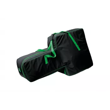 König & Meyer 12387-000-00 Multimedia Trolley Accessory, Nylon, Black/Green