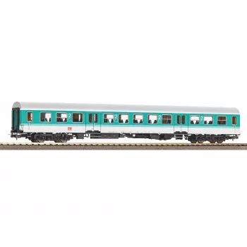 Piko H0 28006 Halberstadt Centre-Entrance Coach Mint Green 2nd Class DB AG