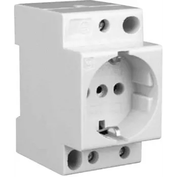 Eaton Z-SD230 DIN rail Schuko socket 10/16 A, 250 V AC, without hinged cover 266875