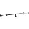 König & Meyer 21393 Microphone Boom Arm - Black, Steel, 1455 mm, 3/8 inch Thread, Counterweight Included 21393-070-55