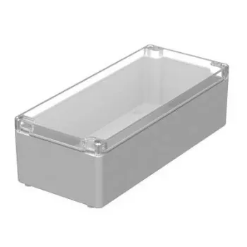 BOPLA M 244 G Universal Enclosure, Polycarbonate, Light Grey, 340 x 150 x 100 mm 02244100