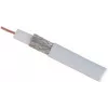 S CONN MAXIMUM CONNECTIVITY SAT Coaxial Cable 1.0/4.6, Four-Fold Shielded, CCS, >110 dB, 100 m, White 15-40001006