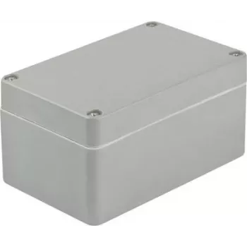 Bopla EUROMAS P 324 Universal Enclosure 110 x 75 x 75.5 mm Polyester Silver-Grey RAL 7001 04324000.H
