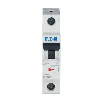 Eaton FAZ-C6/1 miniature circuit breaker type C 6 A 1-Pole 278555