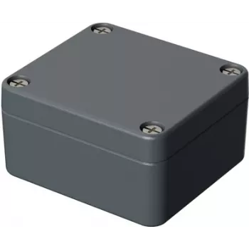 Bopla Universal Enclosure 58 x 64 x 34 mm Aluminium Silver-Grey (RAL 7001) A 101 01101000.MT2