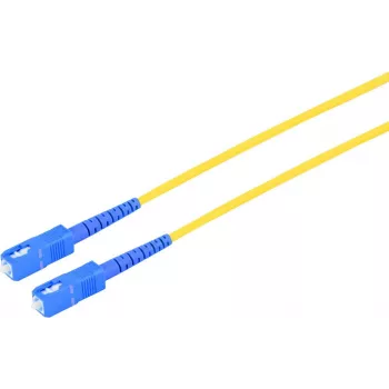 S CONN MAXIMUM CONNECTIVITY 07-106092 OS2 SC/SC UPC Fibre Optic Patch Cable, 9/125 µm, 20 m, Yellow
