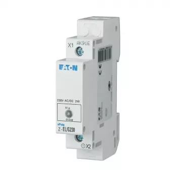 Eaton Z-EL/G230 Green LED Indicator Light, DIN Rail, 230V AC, 1 TE 284922