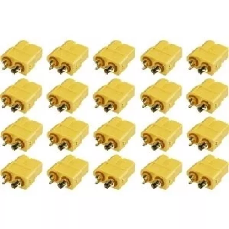 Reely XT60 Socket Gold-Plated 20-Pack