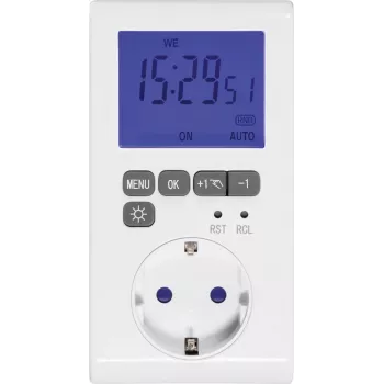 Sygonix digital timer with weekly programme, 3680 W, IP20, countdown and timer function