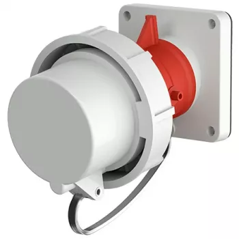 MENNEKES Built-in Plug 32A 5p 6h 400V IP67 Red 1254