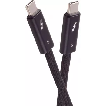 S CONN MAXIMUM CONNECTIVITY 13-75035 USB-C to USB-C Thunderbolt 5 Cable, UltraFlex, 240W, Pro, 2.0 m