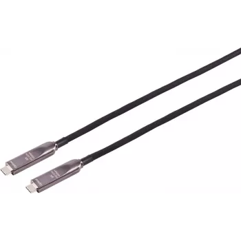 S CONN MAXIMUM CONNECTIVITY USB-C Hybrid Cable 3.2 Gen 2 8K 10Gbps 60W 12.5m 30-43215