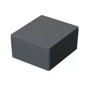 BOPLA 01140000.MT1 A 140 Universal Enclosure, Aluminium, 200 x 230 x 111 mm, Silver-Grey (RAL 7001)
