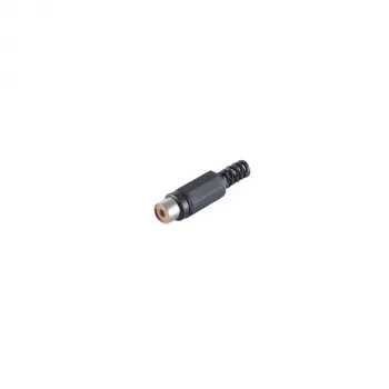 S CONN maximum connectivity RCA socket female to female, black 51500-S